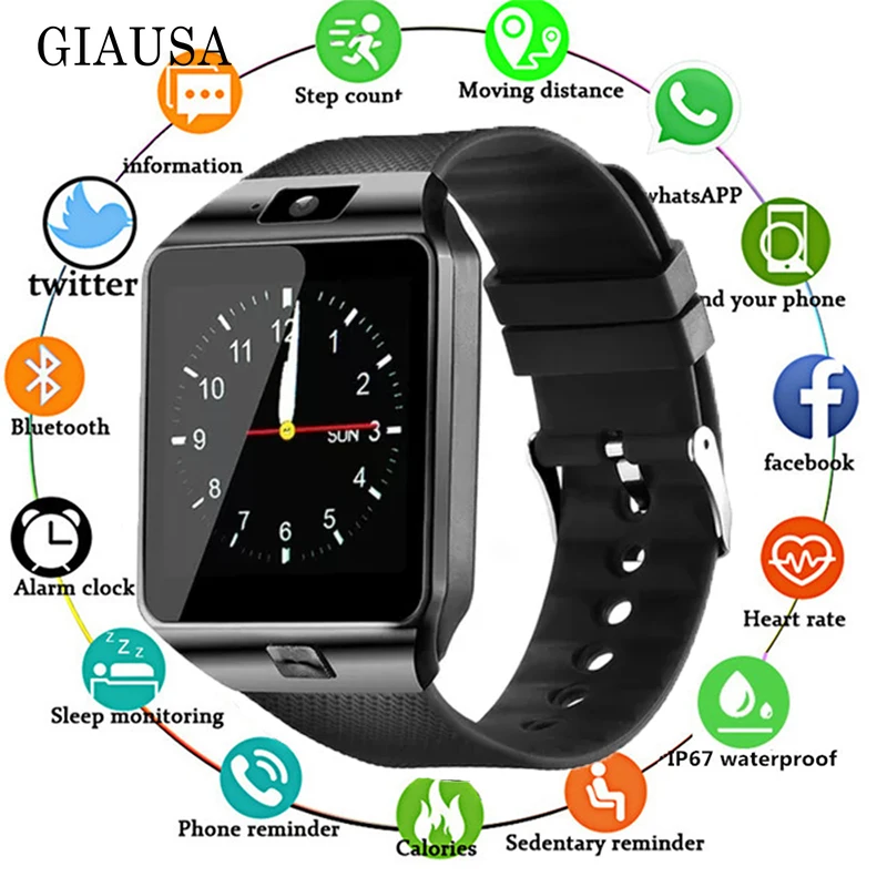 Bluetooth Смарт часы DZ09 носимые наручные часы для телефона Relogio 2G SIM TF карта для Iphone samsung Android смартфон Smartwatch