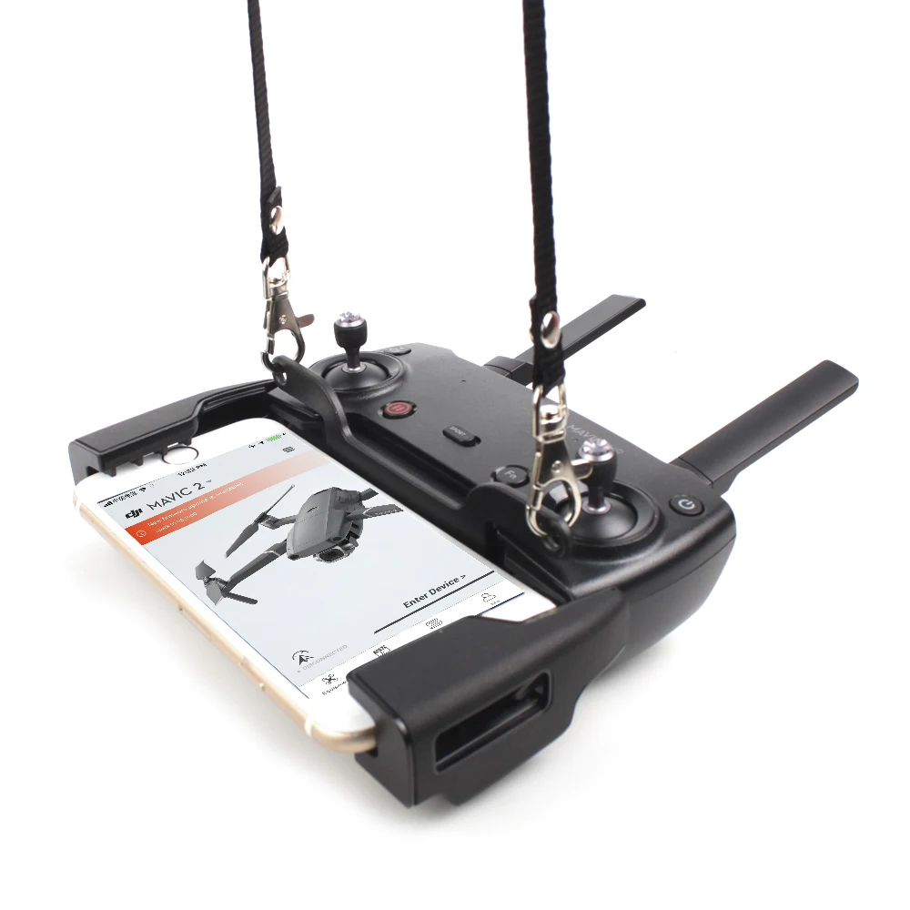 Пульт дистанционного управления с двойной подвеской для DJI Mavic 2 PRO Zoom Mavic Air Spark Hook Bracket Lanyard ремень плечевой ремень для шеи