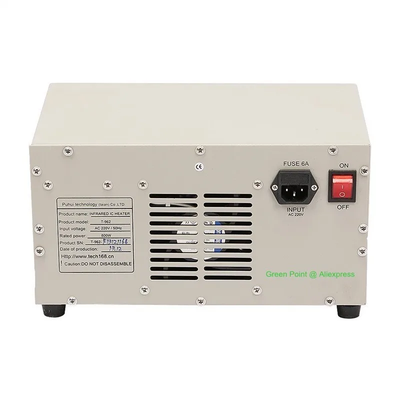 T-962 инфракрасный IC НАГРЕВАТЕЛЬ T962 настольная печь оплавления BGA SMD SMT паяльная станция T 962 волновая печь
