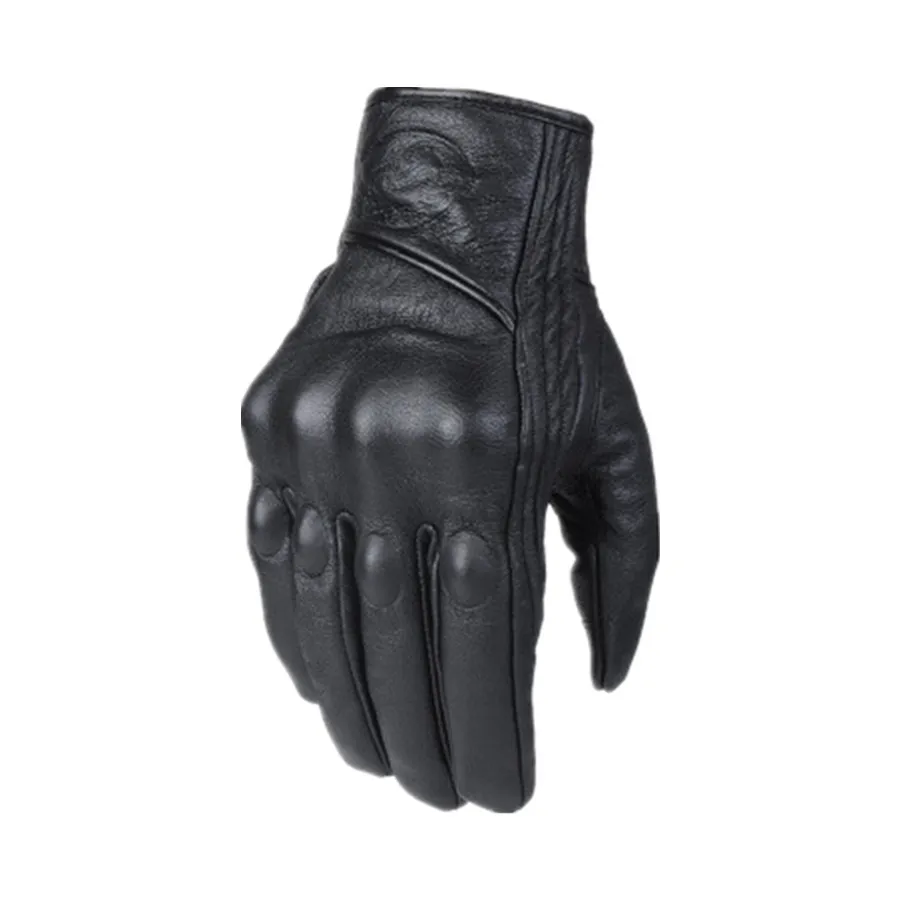 Бесплатная доставка кожаные зимние мотоциклетные перчатки велосипедные