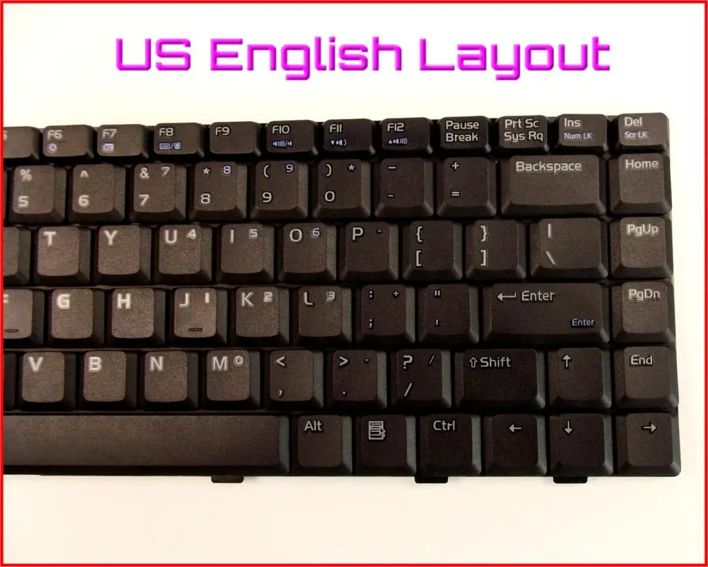 Новая клавиатура для ноутбука ASUS F8 F80 N80 N80Vc N80Vb N80Vm N80Vn W3A W3J W3N W3V W3Z W3 | Компьютеры и