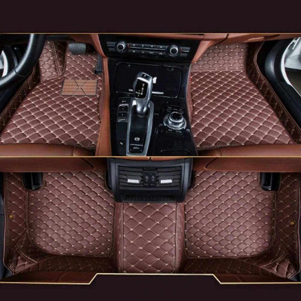 Автомобильные коврики для Lexus RC F 2014 2017 роскошные кожаные водонепроницаемые