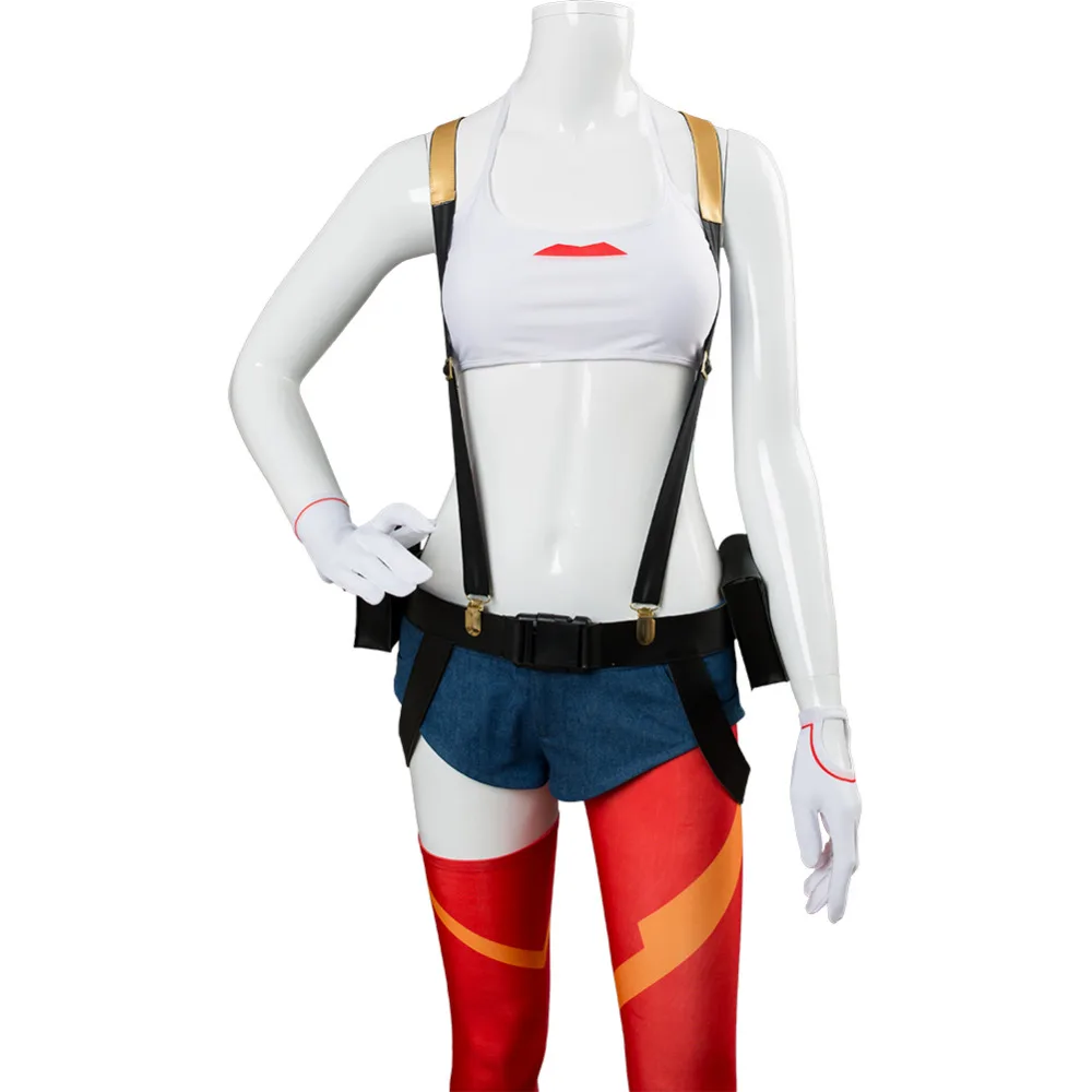 Костюм для косплея PROMARE AINA ARDEBIT наряд комбинезон брюки костюм Хэллоуина косплей