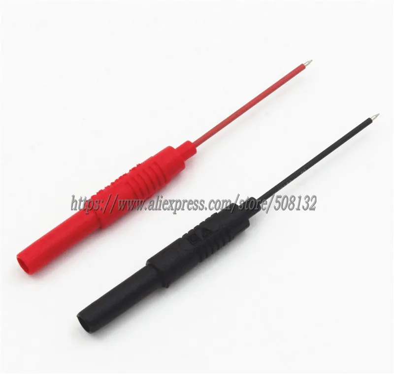 Изолированный 4 мм Игла для пирсинга банана тестовый зонд острый наконечник