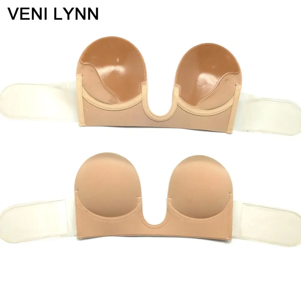 VENI LYNN u образный самоклеющийся бюстгальтер без бретелек сексуальные