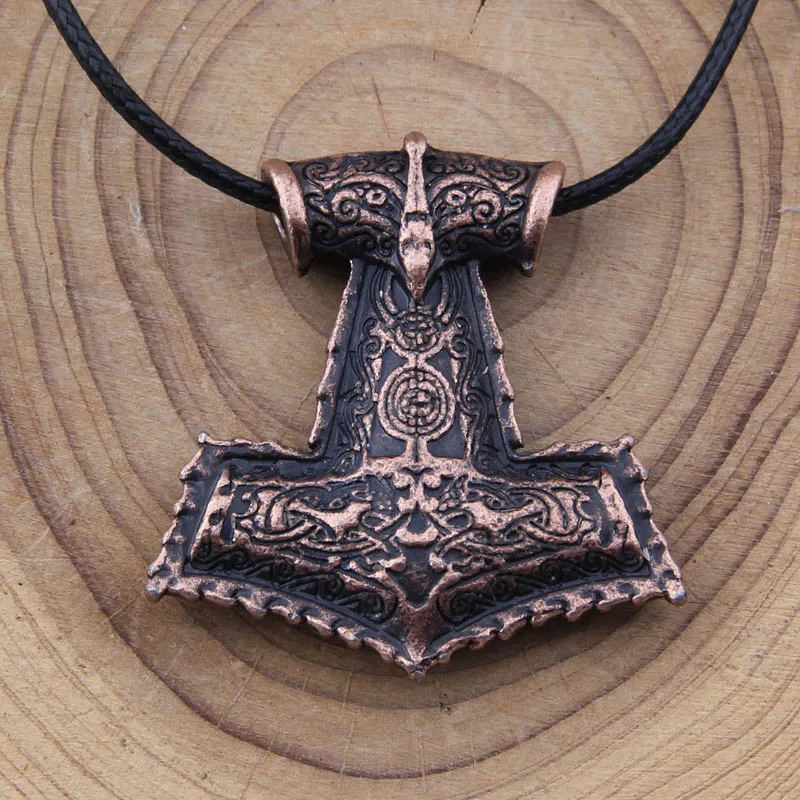 1 шт. амулет викингов кулон ожерелье Ворон Тор с подвеской топором оригинальные