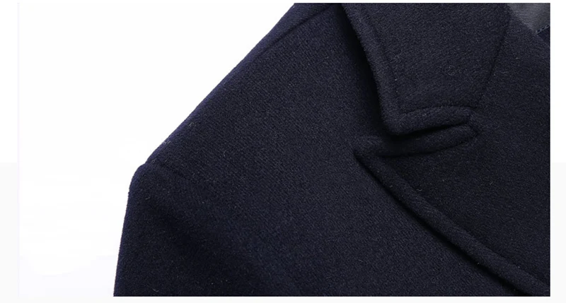 Uniqstore Мужской плащ шерстяное пальто зимнее мужское ветровка 2018 верхняя одежда |