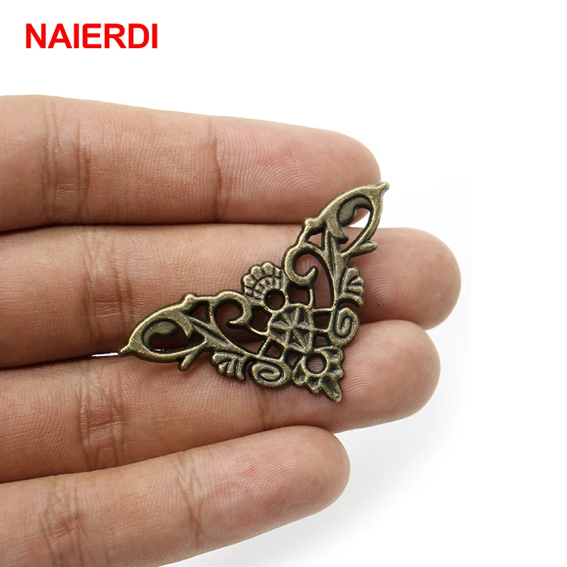 8 шт. Защитные уголки для шкатулки ювелирных изделий|Угловые кронштейны| |