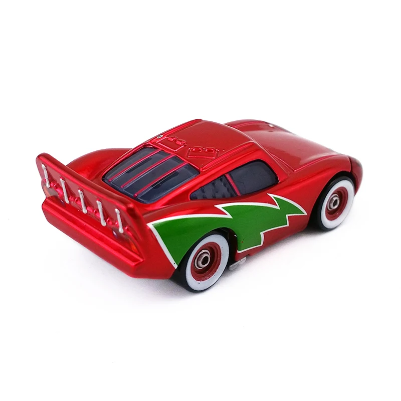 Disney Pixar Cars праздничный McQueen металлический литой под давлением игрушечный