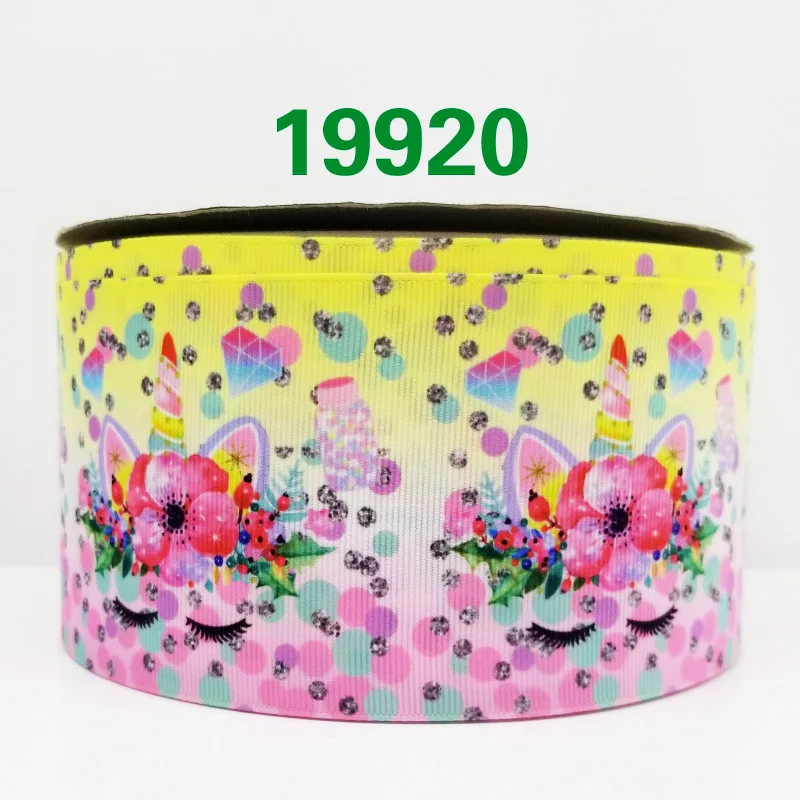 Бесплатная доставка 50 ярдов мультфильм печатных grosgrain ленты 19921|Ленты для шитья| |