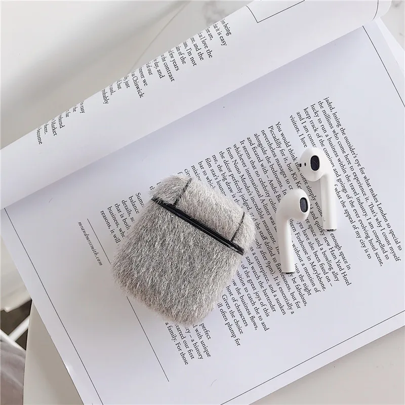 Для AirPods чехол роскошные наушники чехол для Apple Airpods 2 защитный чехол Funda с кольцом на палец