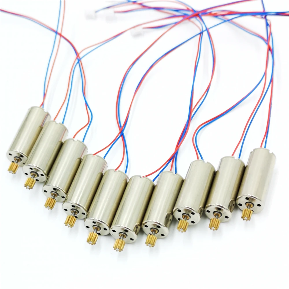 10 шт 3 7 V 8520 8 5x20 мм мини-двигатель с редуктором CW маленькая щетка для QX90 QX95 LT105 микро