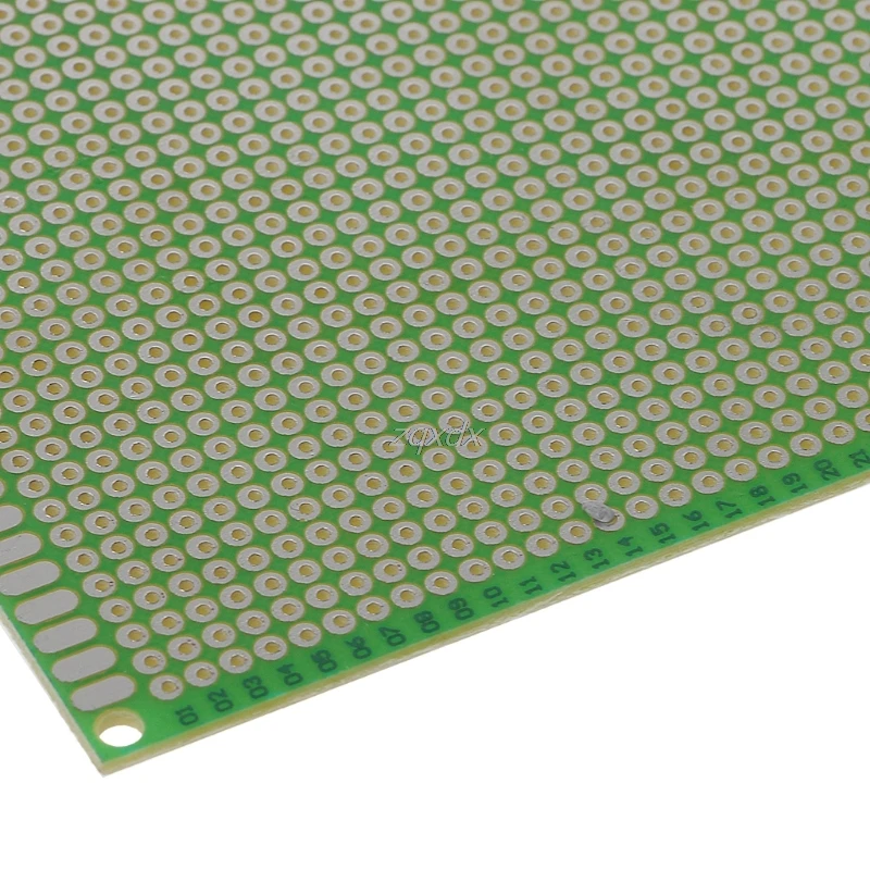 10x10 см Односторонний Прототип PCB Луженая DIY универсальная FR4 печатная плата