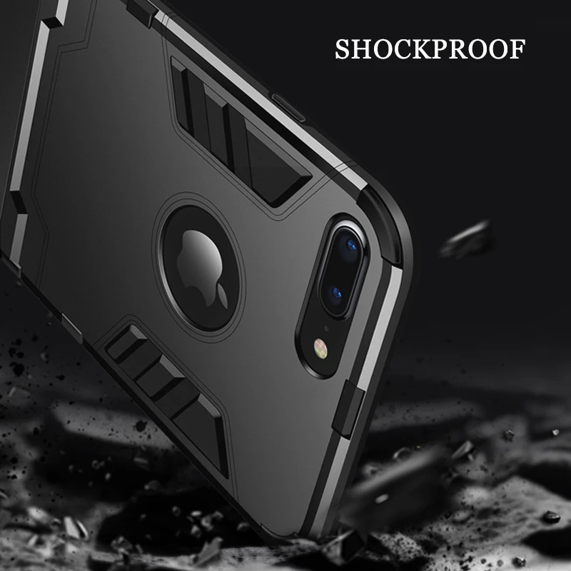 Прочный противоударный армированный чехол для Samsung S10 S9 S8 Plus Note 9 8 A30 iPhone 11 Pro XS Max XR X