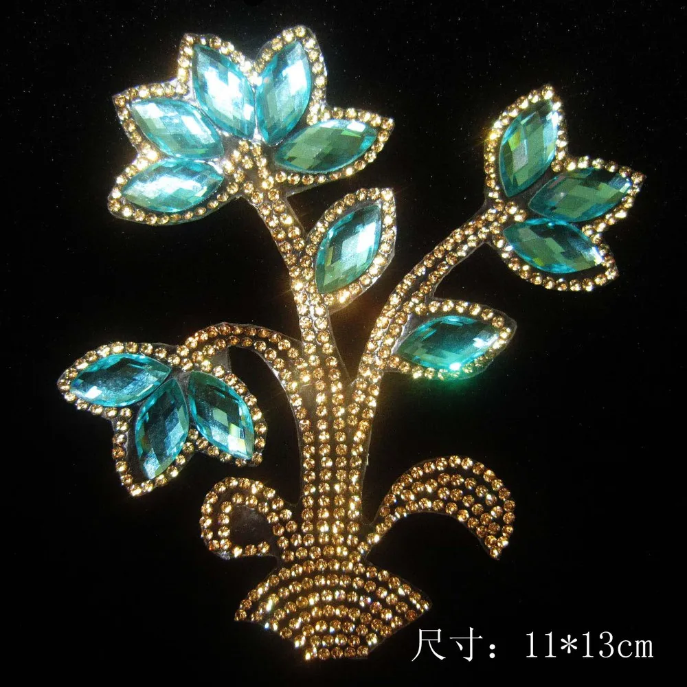 2 шт./лот железные кристаллы со стразами термоклейкие Переводные мотивы горячей