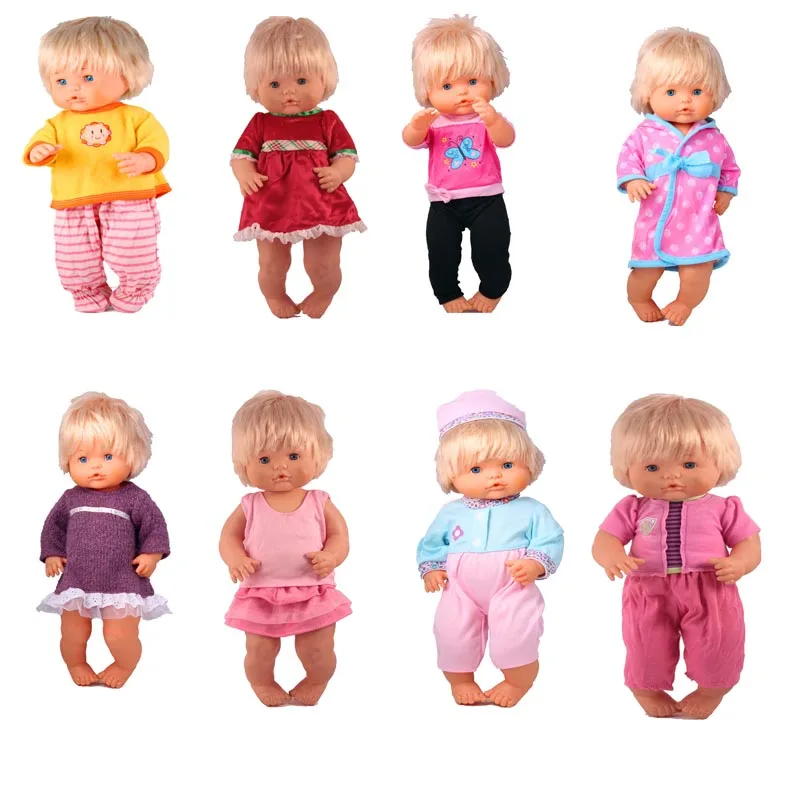 Новинка модная Кукла Nenuco 41 см одежда Ropa y Su Hermanita 8 различных 16 дюймов повседневные
