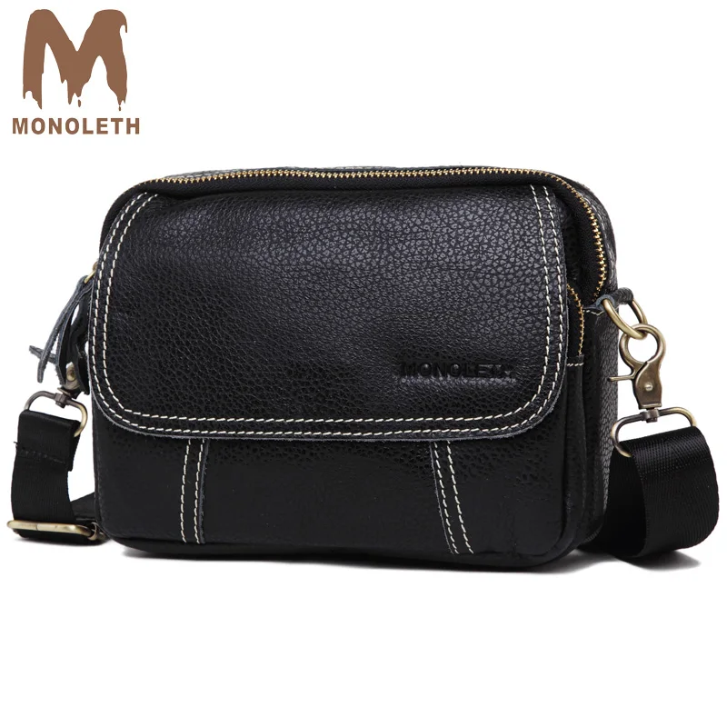 Monoleth из натуральной кожи Для мужчин сумки бизнес мужской сумка модная