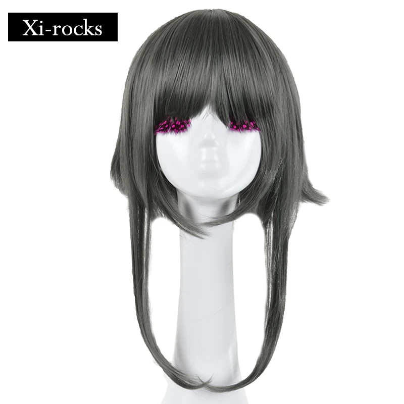 3042 Xi.Rocks серый длинный термостойкий синтетический косплей парик VOCALOID Anime Luo Tianyi