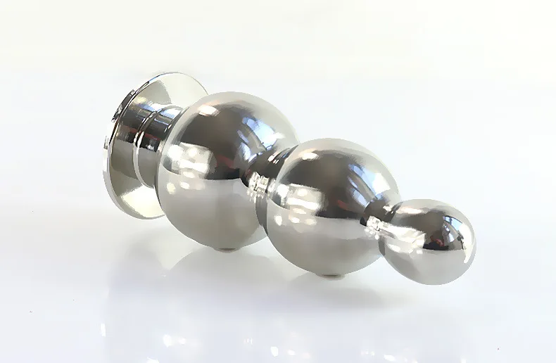 Анальная пробка из нержавеющей стали тяжелые анальные шарики большая дилатадор