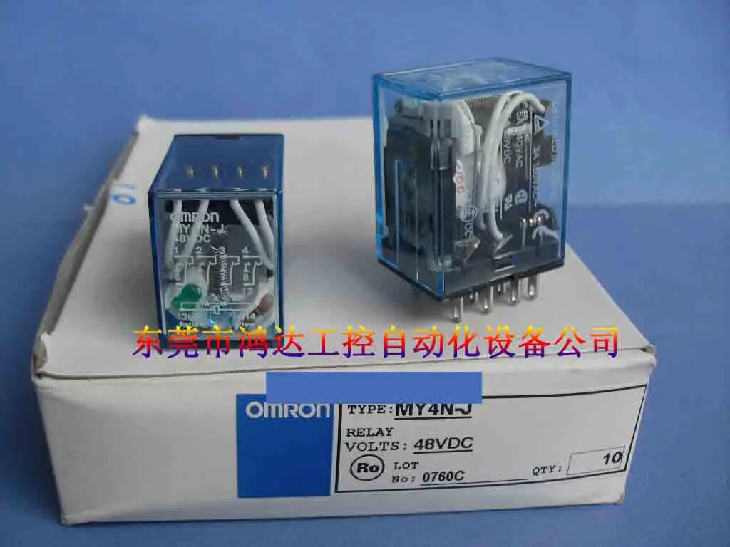 Новое реле MY4N J 48VDC 110VDC|Датчики| |