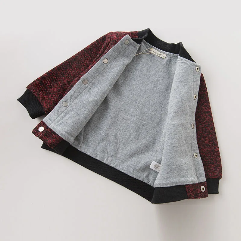 DB5526 dave bella/осенние комплекты модной одежды для маленьких мальчиков Детский