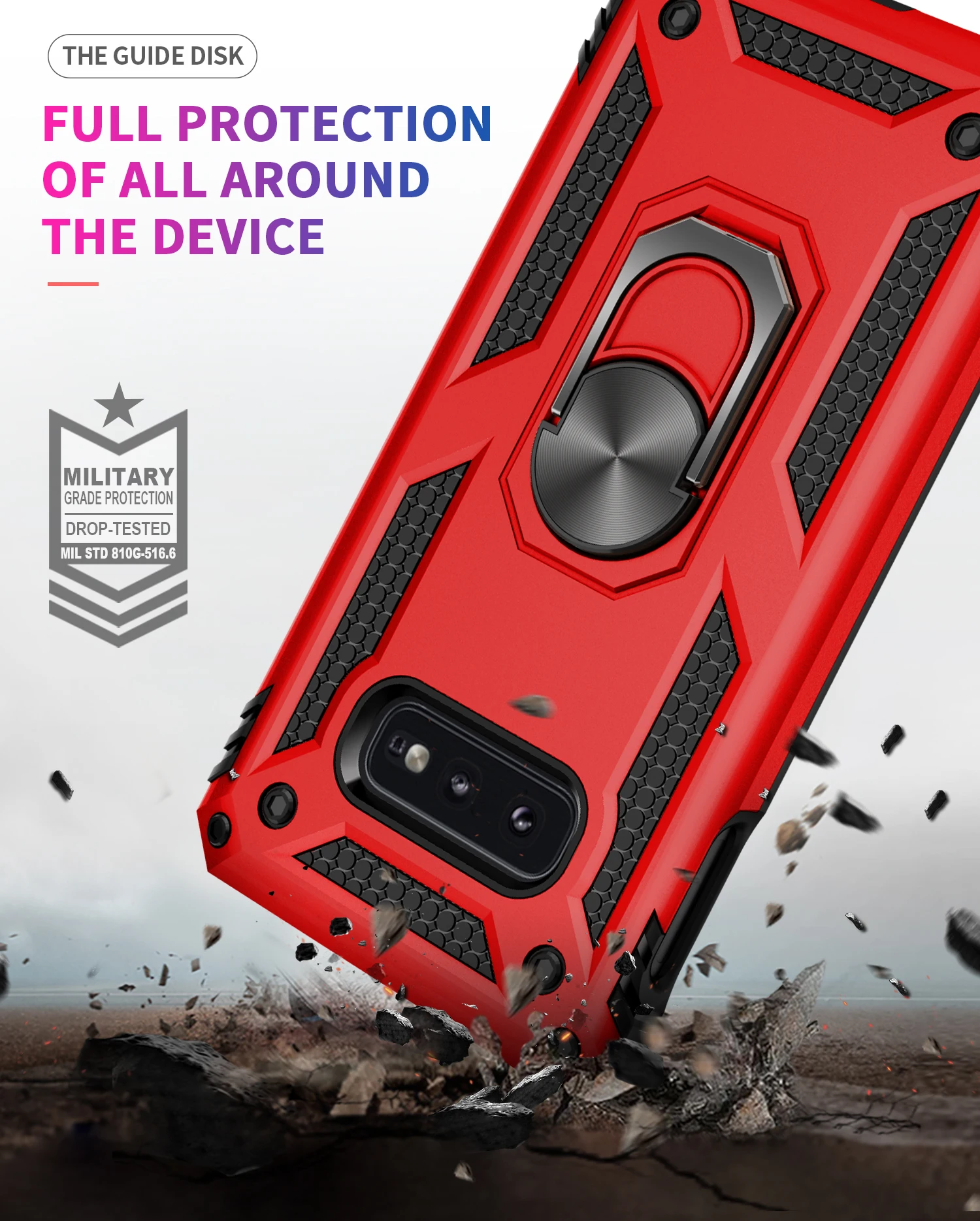 Armor Case For Samsung Galaxy S8 S9 S10 Plus Lite J2 J7 Prime J5 Pro Cover Note 9 8 J4 J6 A6 2018 |