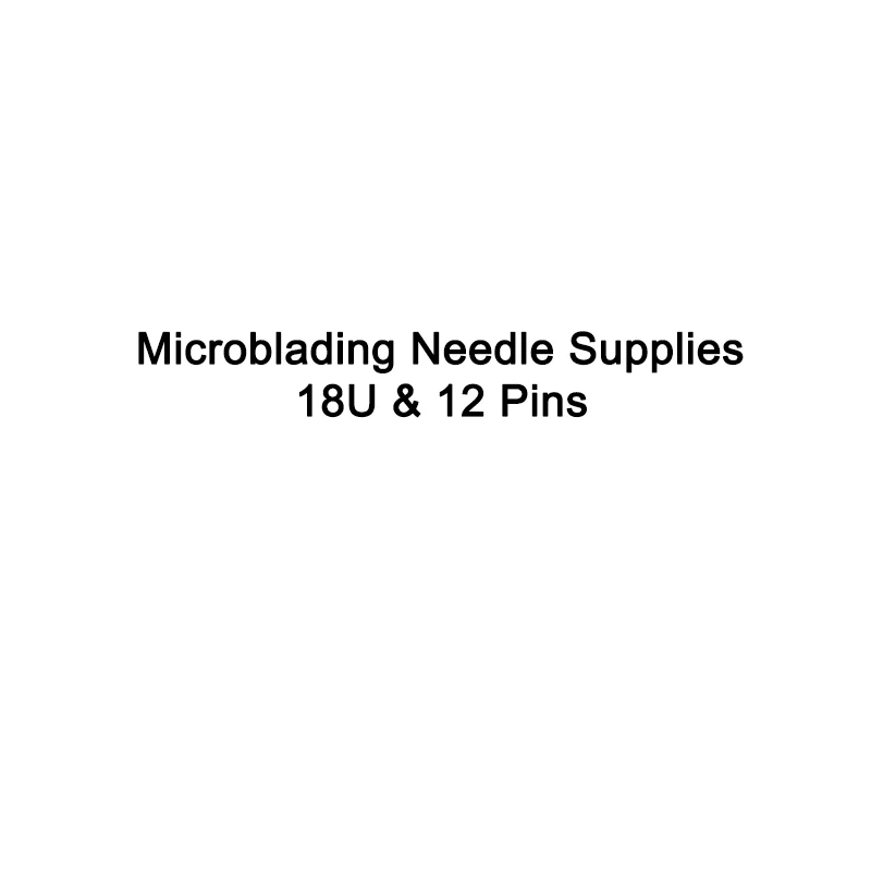 

Микроблейдинговая игла 18U и 12 Pin