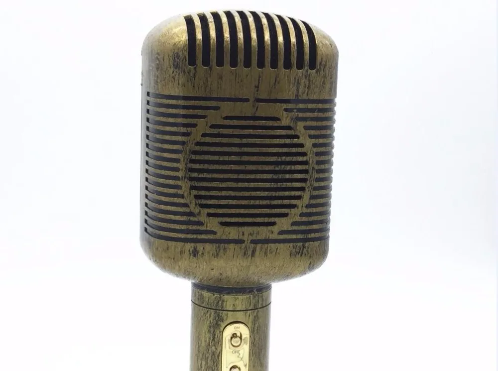 JY51 Classic Wireless Bluetooth Antiphonal Singing Karaoke Microphone Phone Music Player With Magic MIC Speaker Free Shipping |