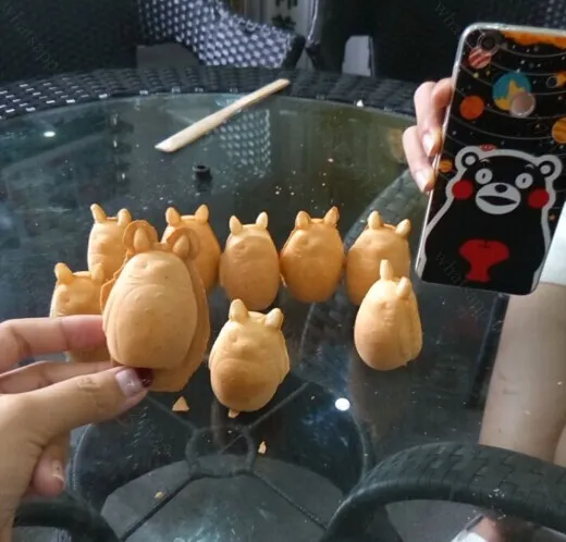 Автоматическая вафельница Totoro вафельная машина мультяшной формы электрическая