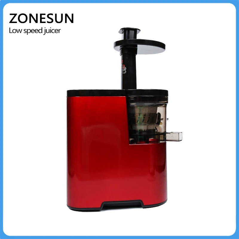 ZONESUN Высококачественная медленная соковыжималка/соковыжималка для фруктов, овощей, цитрусовых, низкая скорость, сделано в Китае