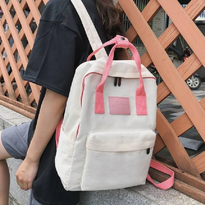 Fashion Backpack Women Teenage Girls Cute Schoolbag Laptop Bagpack Harajuku Kawaii Book For 2019 | Багаж и сумки