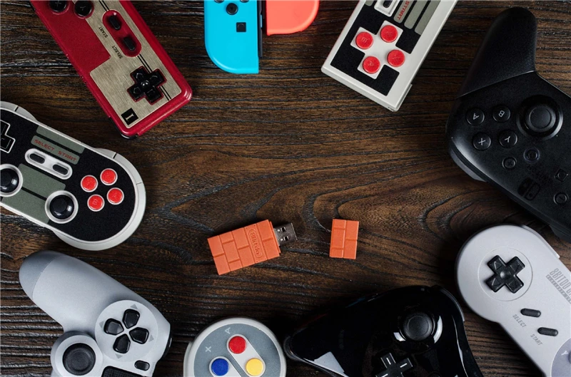 8Bitdo USB Wireless Bluetooth Adapter for Windows Mac Raspberry Pi Nintendo Switch PS3 PS4 Controller play all games |