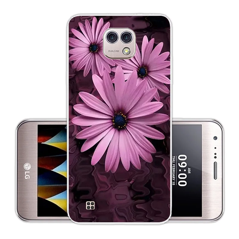 Cases for LG X Cam K580 K580Y Xcam K580DS 5.2 Inch CuteCat Case Soft Silicone Clear TPU Covers Skin Lg |