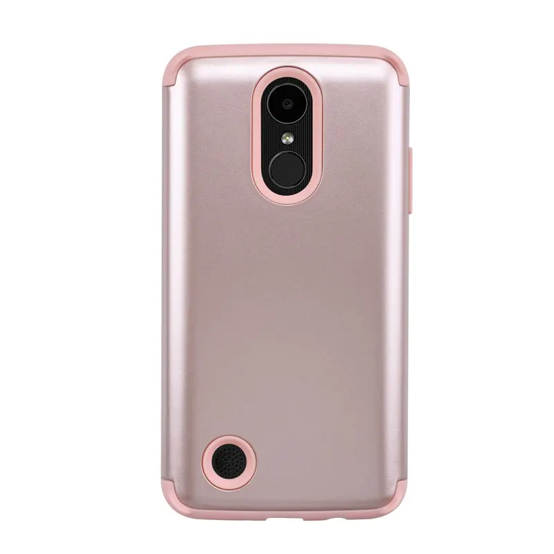 Противоударный жесткий гибридный защитный чехол для LG K20 Plus/LG K10 /LG LV5/LG K20 V - Цвет: Золотой