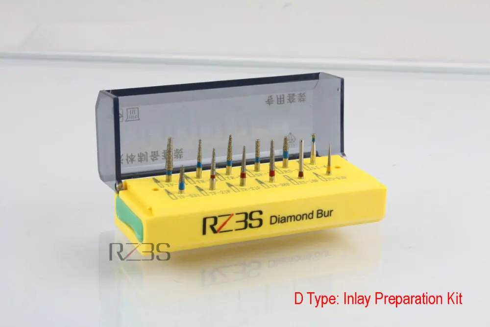 Набор алмазных дрелей для стоматологических изделий горячая Распродажа ФГ 1 6 мм|