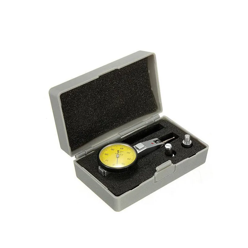 

DANIU 40112302 измерительный индикатор набора точный метрический с рельсами ласточкин хвост 0-0,8 мм 32 мм измерение с литым чехол