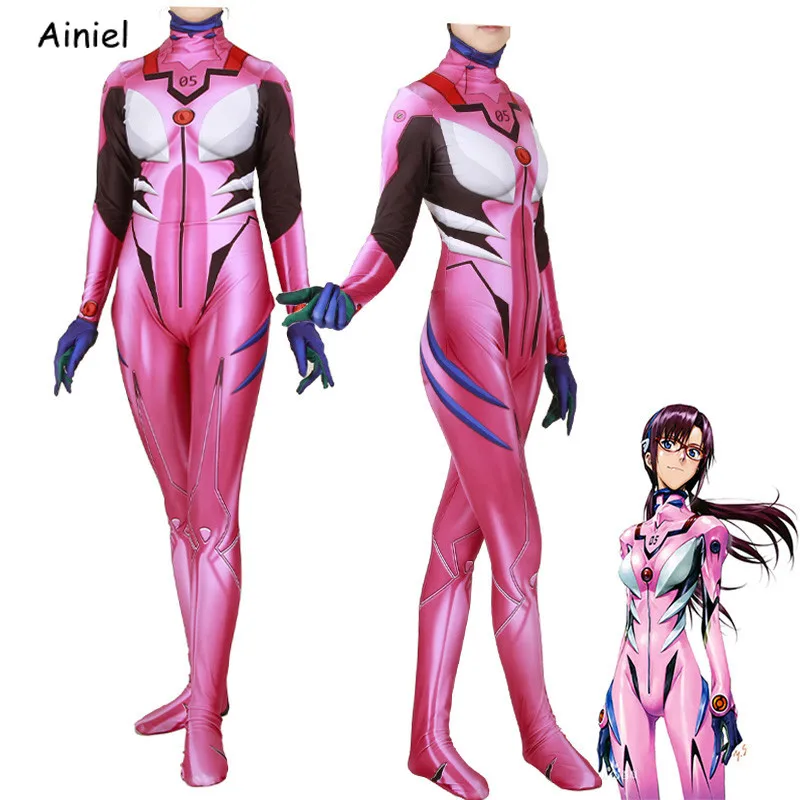 Боди в стиле аниме маскарадный костюм EVA макинами знаменитый комбинезон Zentai на