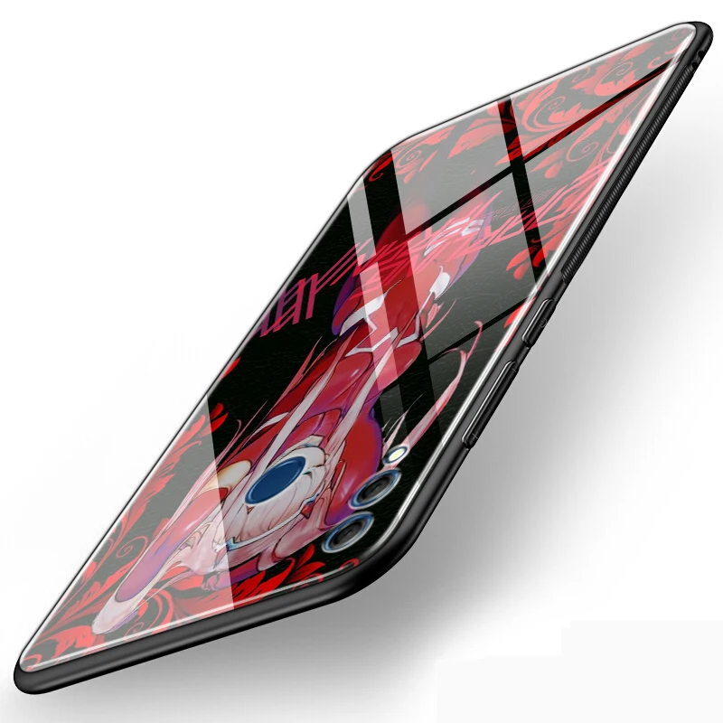 Lavaza Darling in the FranXX Glass TPU Case for Huawei Mate 20 P10 P20 P30 Y6 Y9 P smart lite Pro 2018 2019 | Мобильные телефоны и
