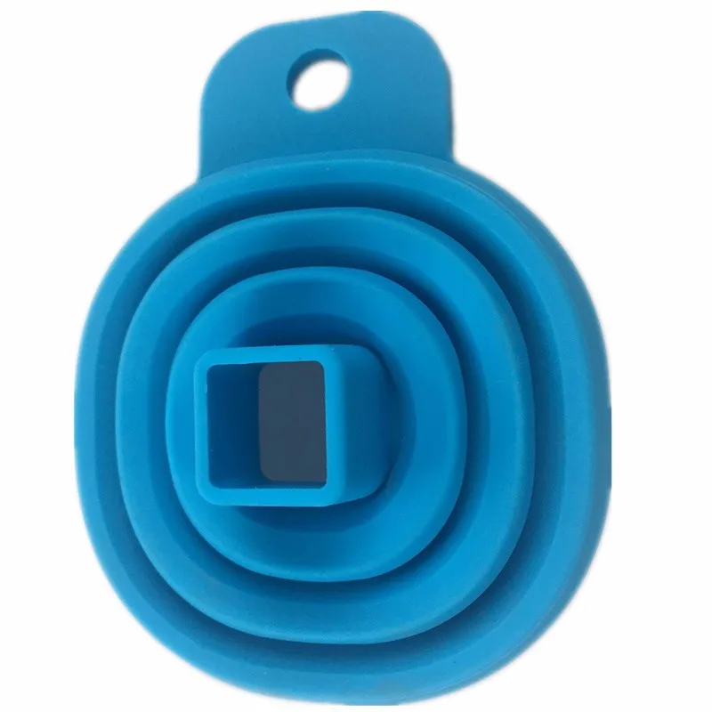 2 шт./лот, силиконовая гелевая Складная стильная воронка, кухонный бункер, cozinha, инструменты для приготовления пищи, аксессуары, гаджеты для улицы