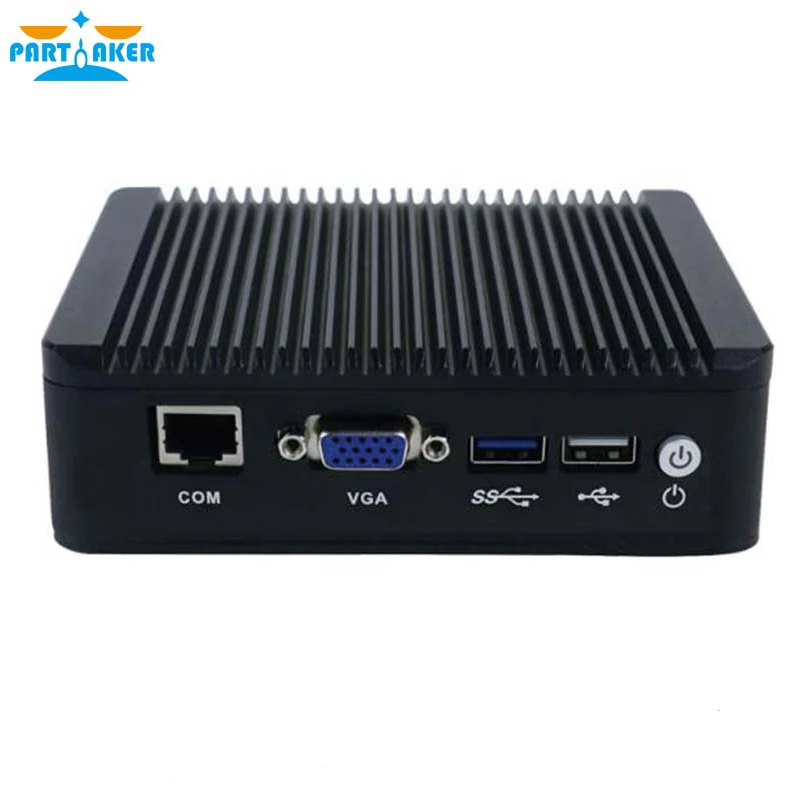 Partaker I1 4 Lan pfsense minipc Intel atom E3845 quad core брандмауэр Micro Appliance поддержка AES NI|Мини ПК| |