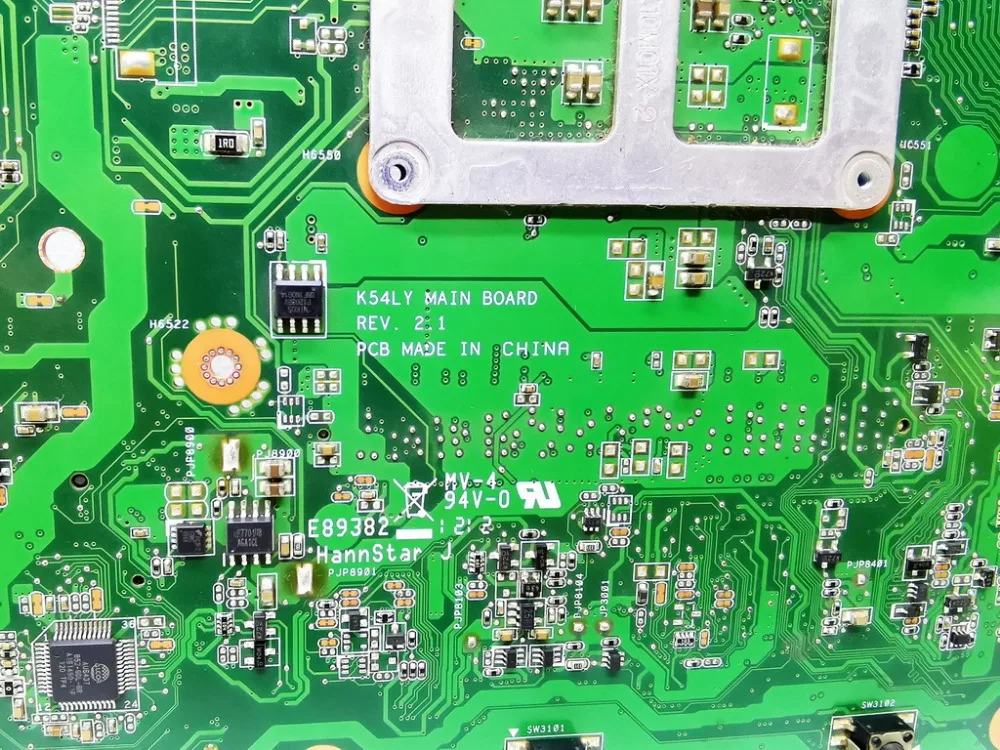 Оригинальная материнская плата для ноутбука ASUS K54LY REV 2 1 протестирована хорошая