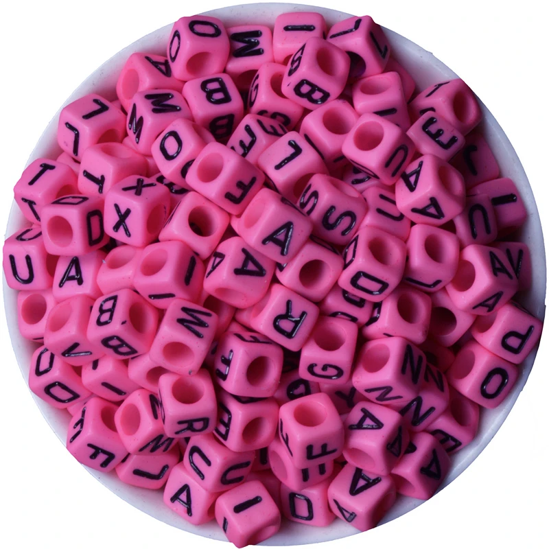 200 шт. разноцветные акриловые бусины для украшений сделай сам 35 видов|beads for diy|letter