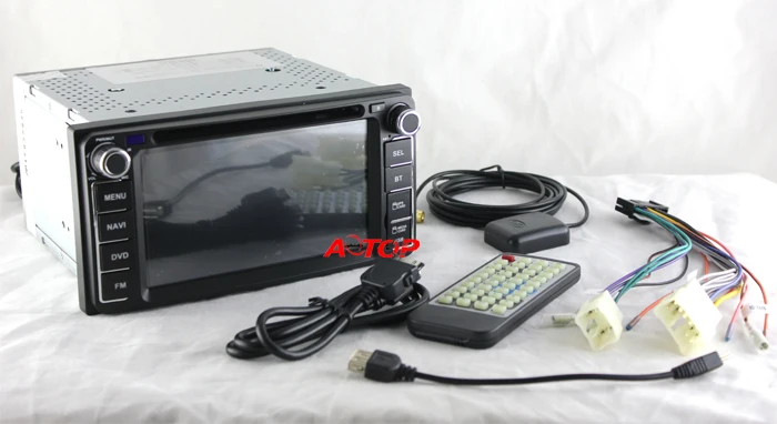 Car Android 4.4 DVD GPS FOR Toyota Camry Corolla Vios Hilux land Cruiser Fortuner steering wheel control Navigation Radio BT Map |