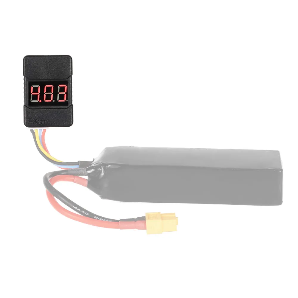 Тестер напряжения батареи LiPo BX100 1 8S низковольтный зуммер с сигнализацией