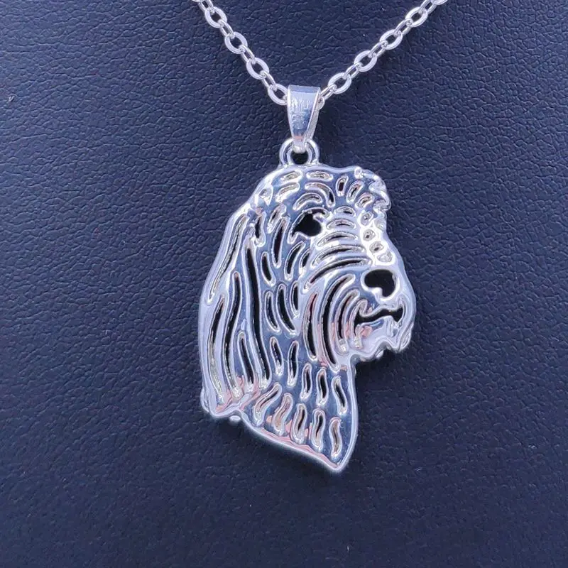 Grand/Petit Basset Griffon Vendeen Dog Animal Pendant Necklace Gold Silver Plated Jewelry For Women Male Female Girls N183