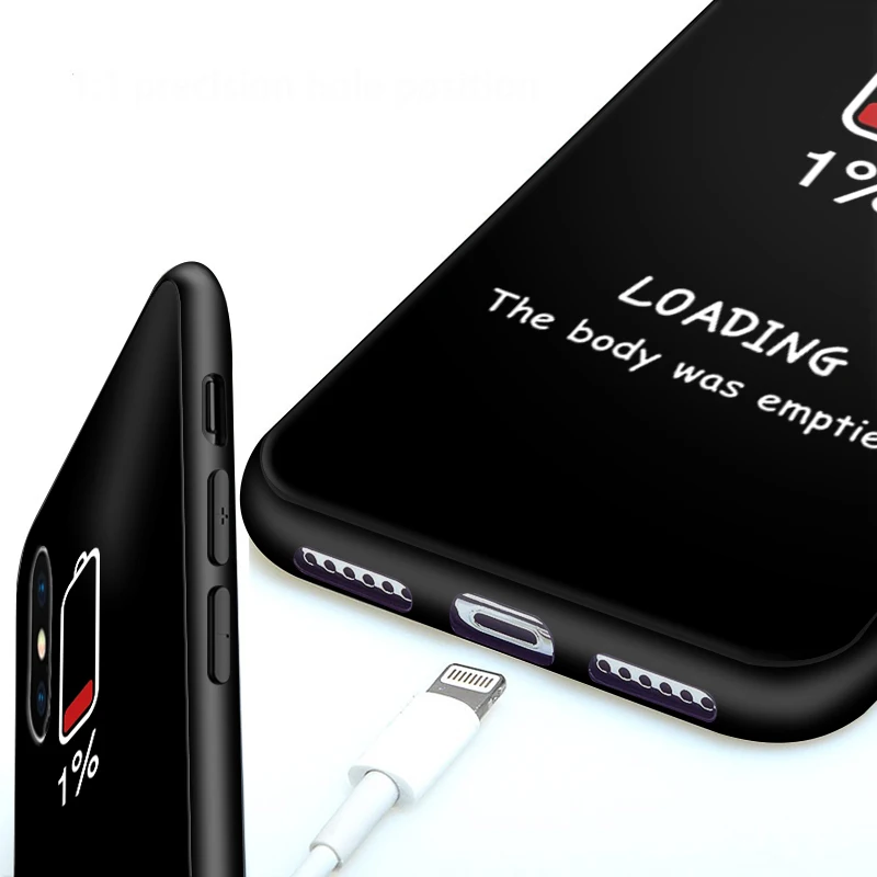 Чехол для iPhone 7 мягкий силиконовый чехол X 11 Pro 5 S 5S SE XR XS Max 6 8 Plus | Мобильные телефоны