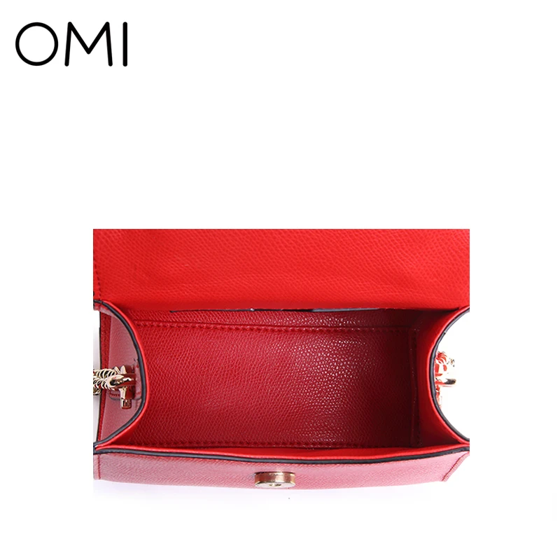 OMI Для женщин сумки Сумка Женский Натуральная кожа Сумочка Известный дизайнер