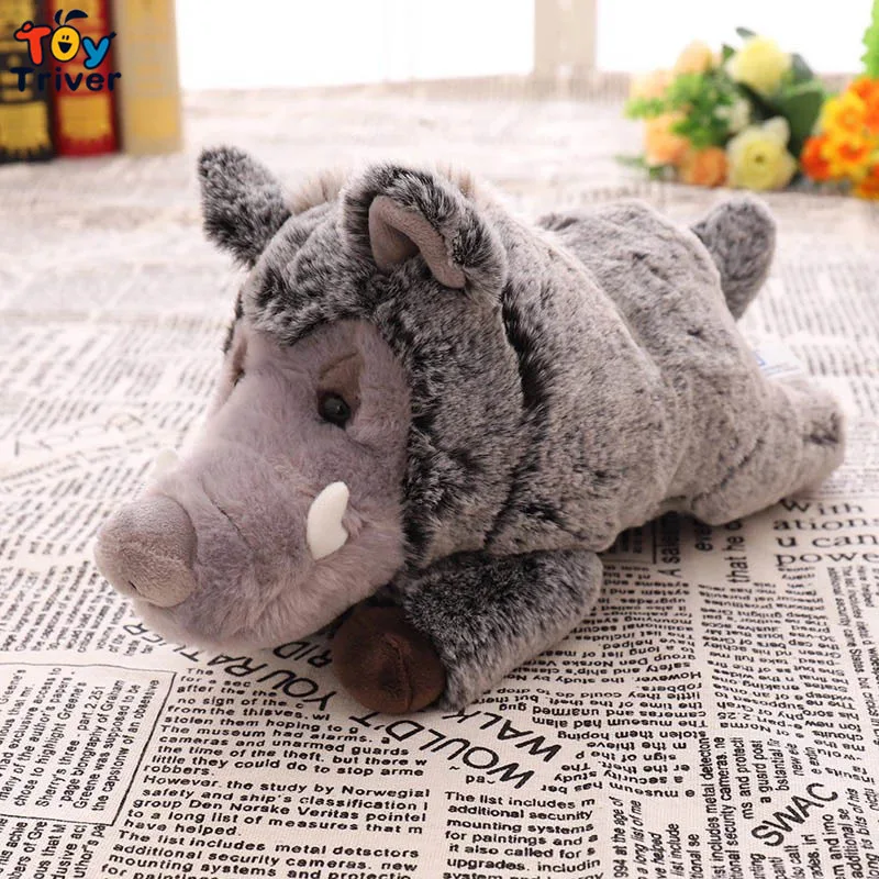 Имитация плюша дикий кабан Sus Scrofa свинья Хаски слон кролик собака игрушка куклы