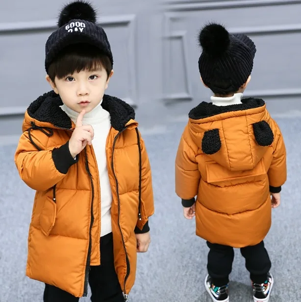 

Children's winter men's 2-3-4-5-6-7 years old baby jacket four boys coat 2018 new Korean version of the jacket tide