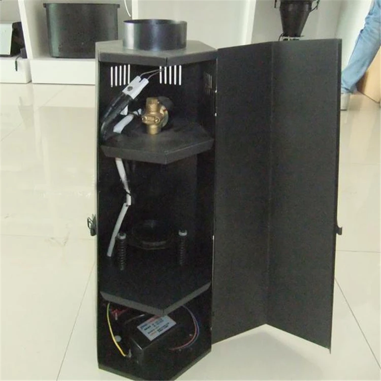 2 шт./партия, сжиженный нефтяной газ проектор, DMX512 сценический специальный эффект шестиугольник сжиженный нефтяной газ спрей пожарная машина